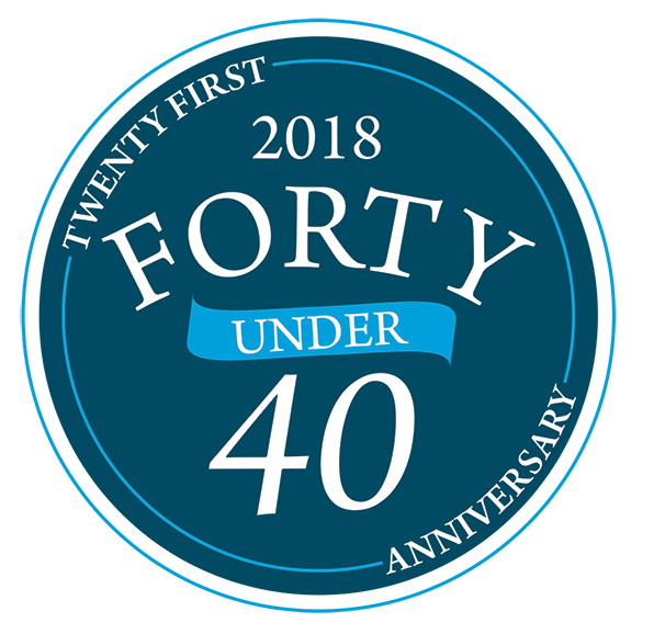 40 under 40 logo